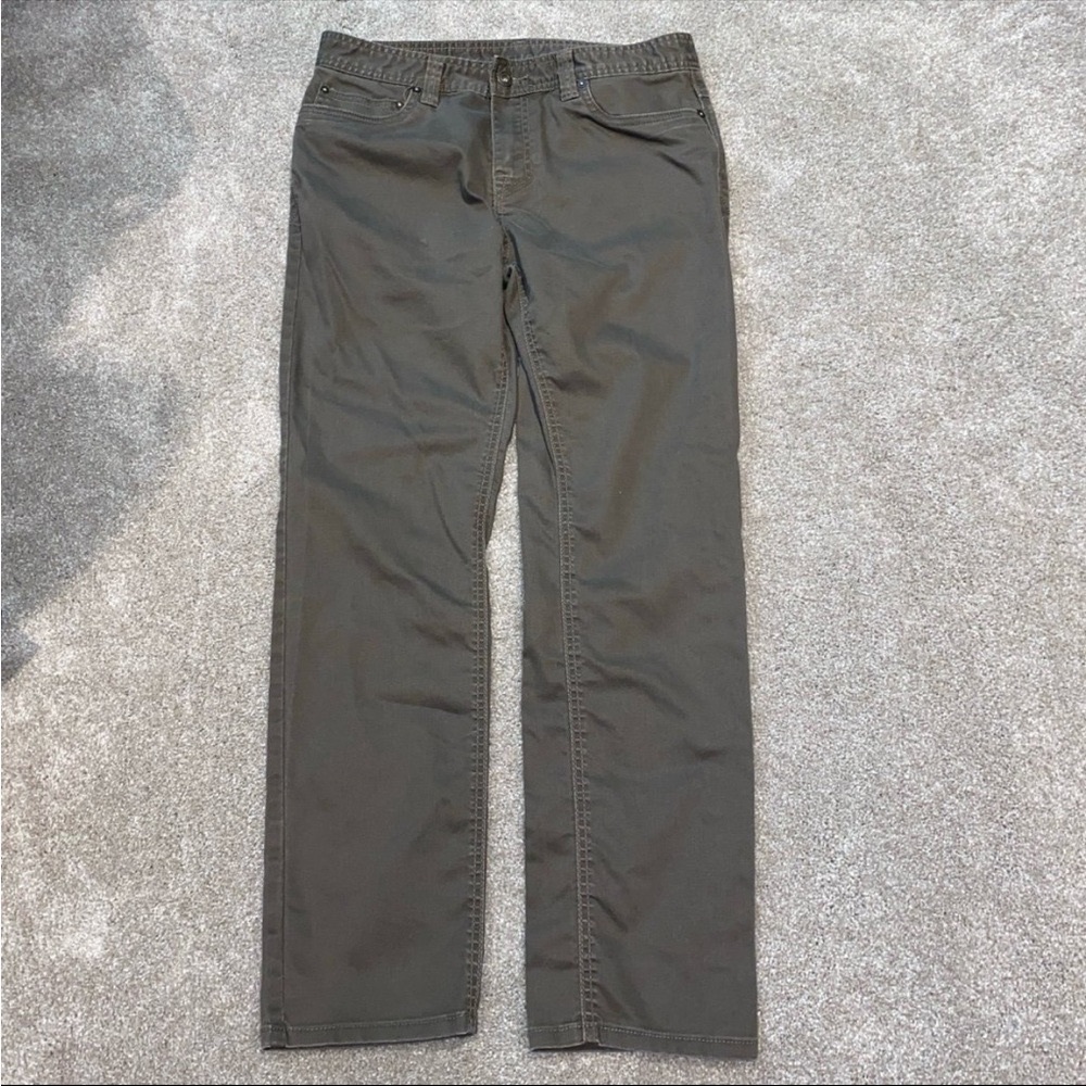 Prana Men's Slim Jeans in grey/greenish color
